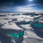 Turquoise Ice from Lake Baikal