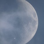 ISS Transits the Moon