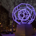 “Buckyball” in Madison Square Park by Leo Villareal