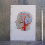 Hand Embroidered Anatomical Notebooks