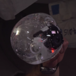 GoPro in a Water Bubble in Space