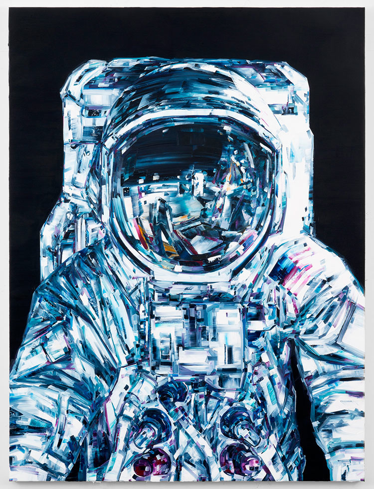 Space Paintings by Michael Kagan - RobotSpaceBrain